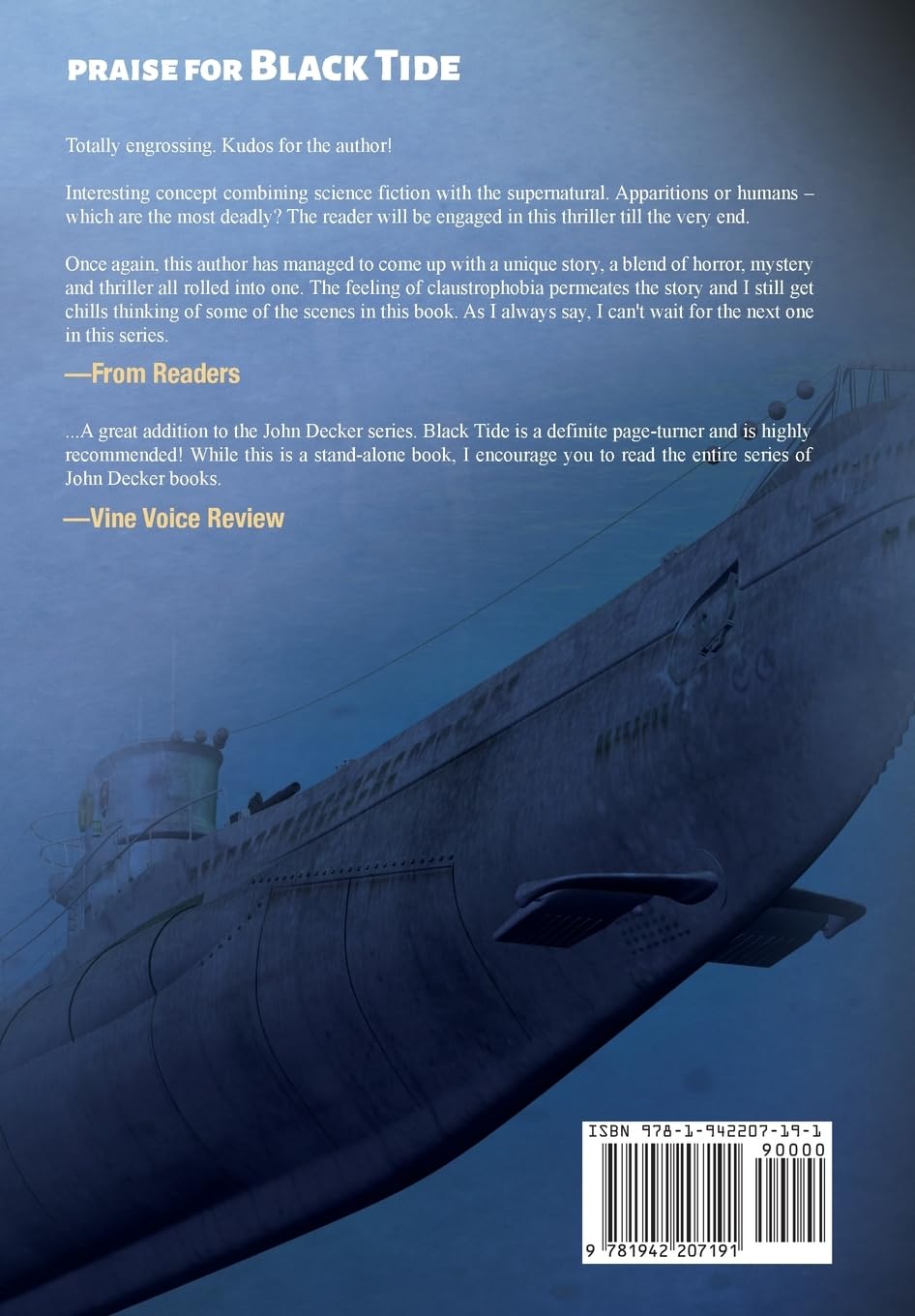 Black Tide: Supernatural Horror Thriller - John Decker Series for Mystery Lovers