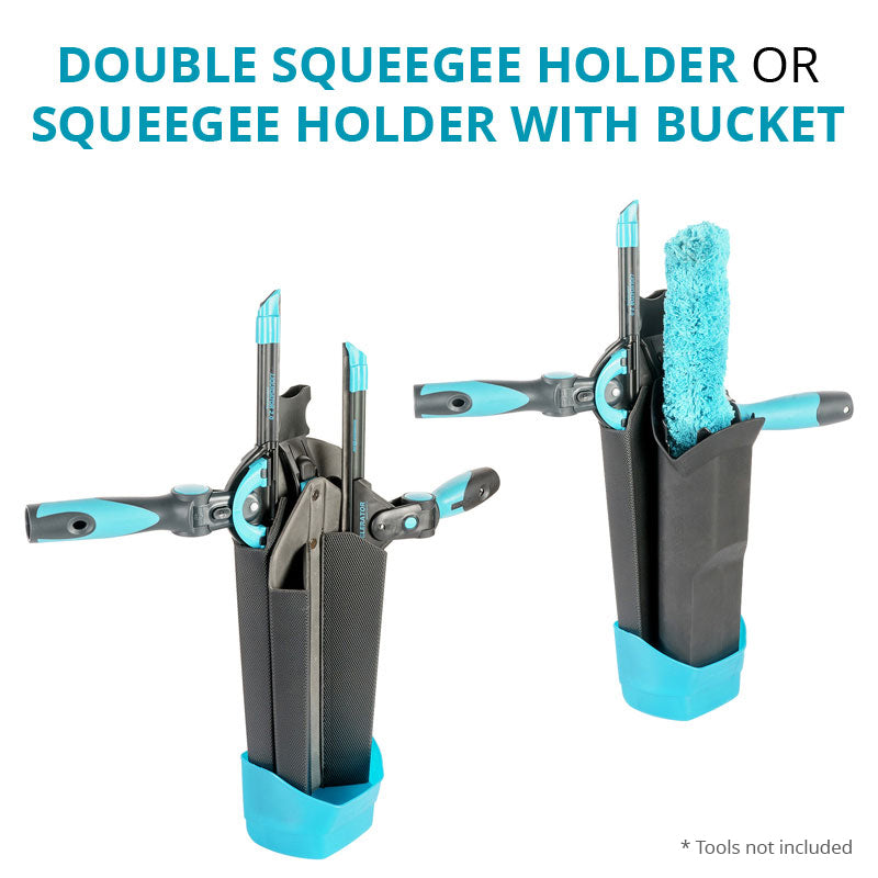 Moerman Drywalker Flex Bucket Holster Full Set - Professional Window Cleaning Tool Kit for Efficient Squeegee Work - Perfect for Home, Office, and Commercial Window Cleaning