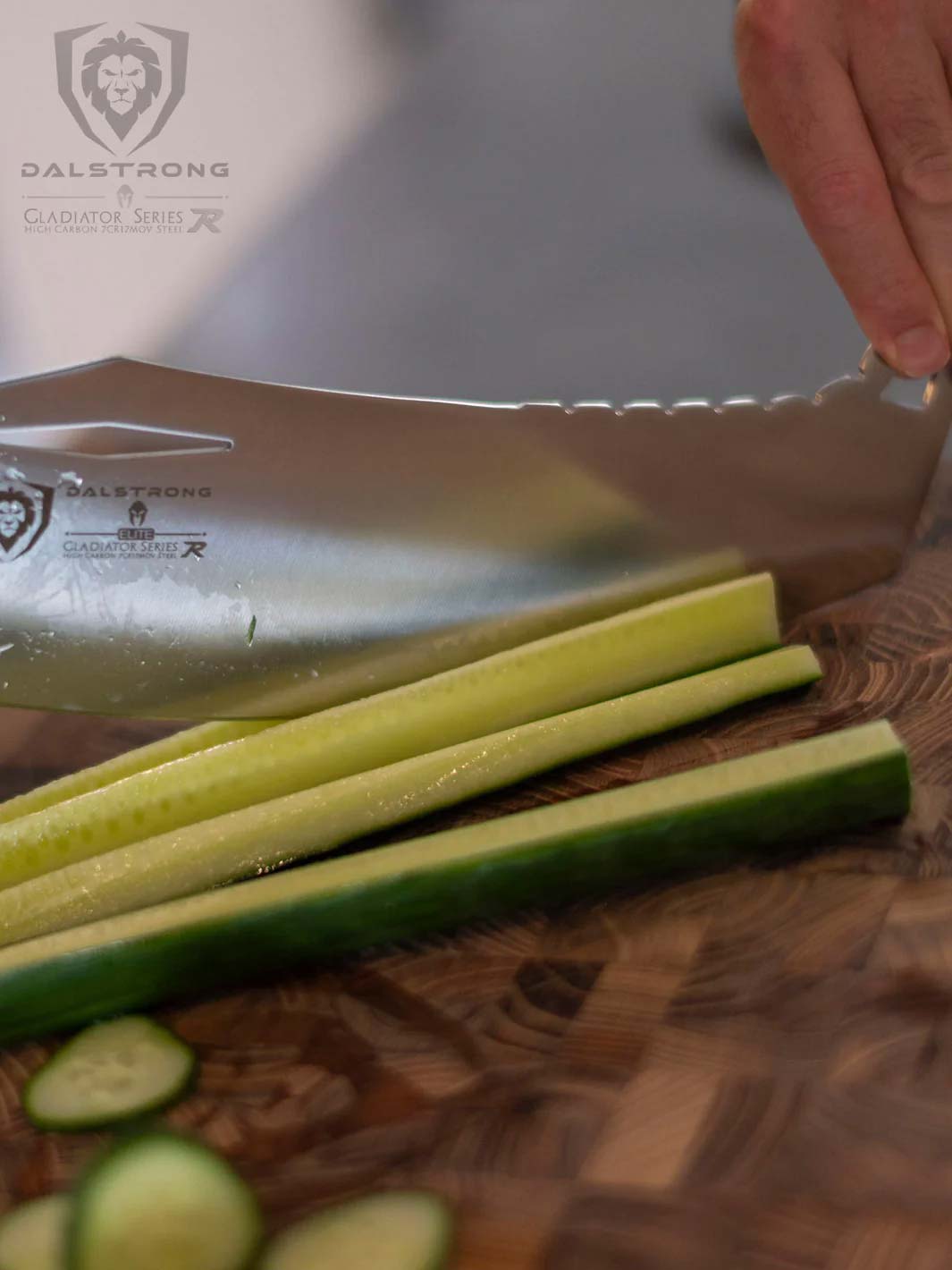 Dalstrong Gladiator Series Rocking Cleaver Knife 12