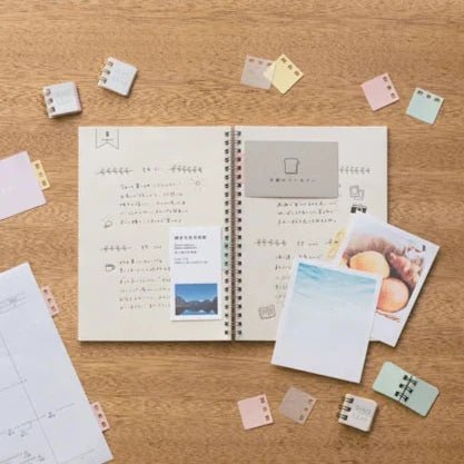 Kanmido Ring Leaf - Premium Page Marker & Bookmark for Books, Notebooks, and Planners - Perfect for Students, Office, and Reading Enthusiasts