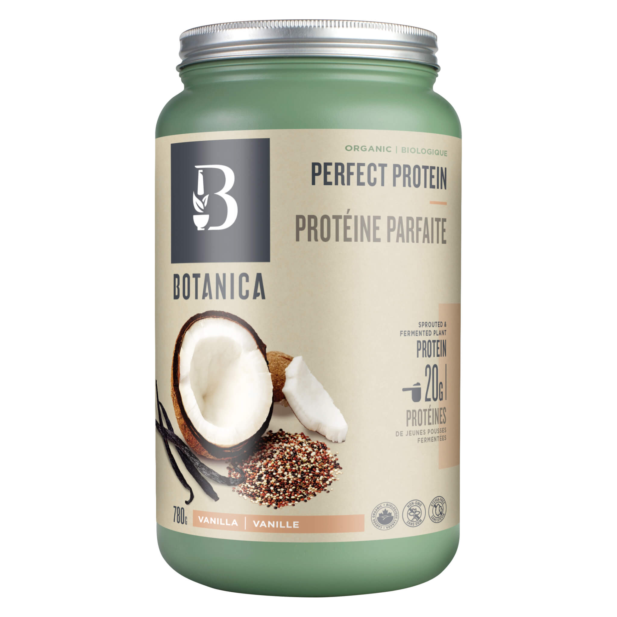 Perfect Protein Powder - Vanilla Flavor | High-Quality Whey Protein for Muscle Recovery & Growth | Ideal for Post-Workout, Breakfast Smoothies & Healthy Snacks