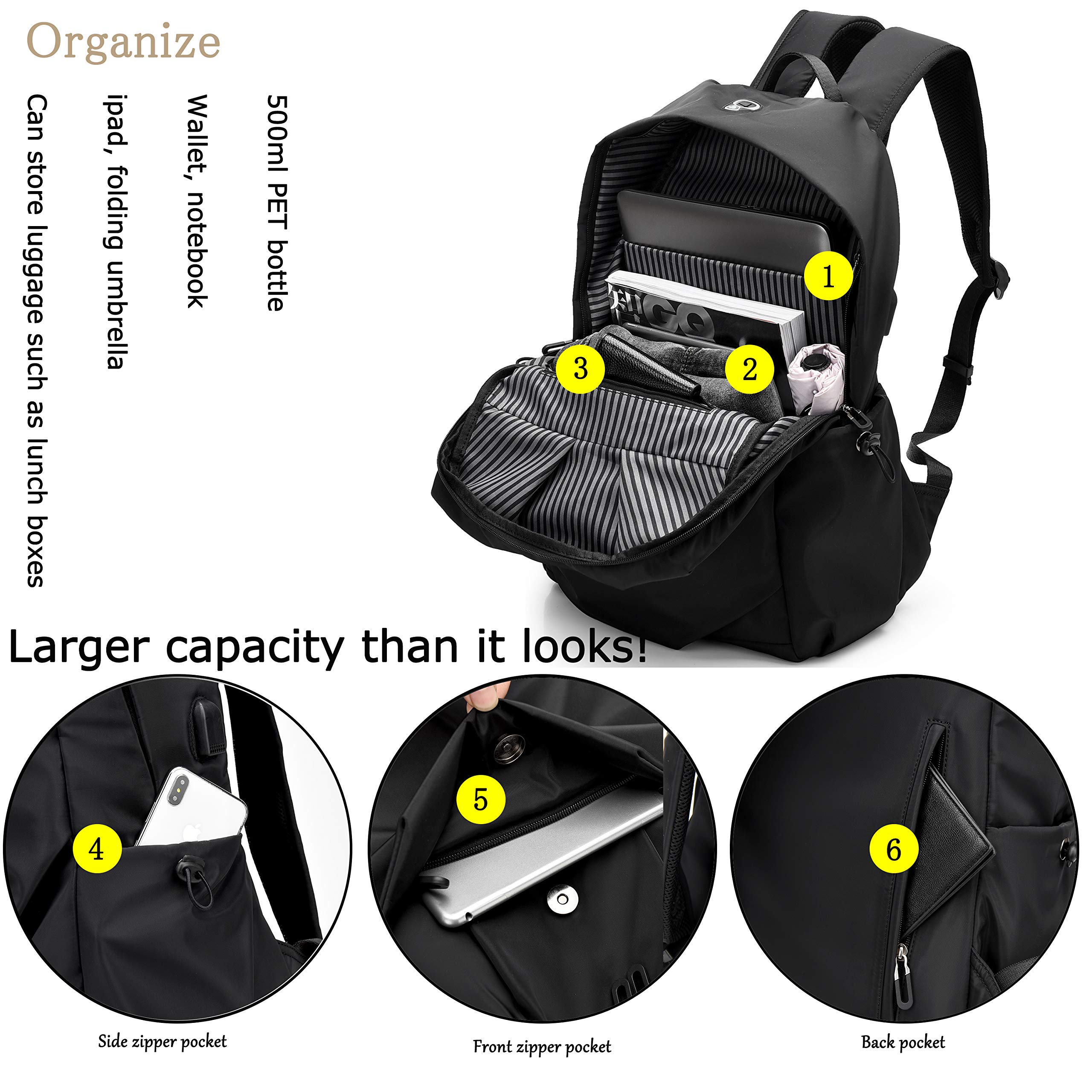 Men's Casual Fashionable Outdoor Backpack - Large Capacity Travel Bag for Hiking, Commuting & Daily Use