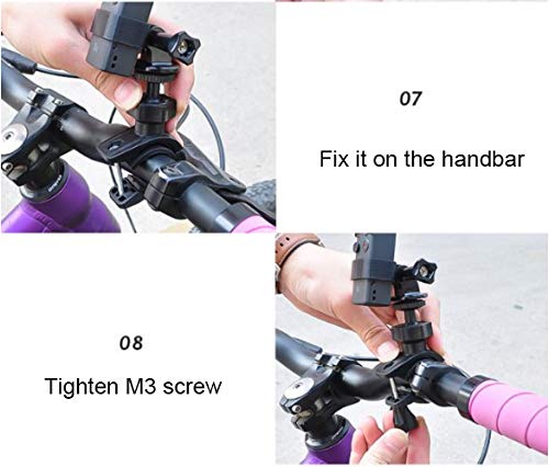 360° Adjustable Bike Phone Mount - Universal Bicycle Handlebar Clamp Holder for Smartphones - Perfect for Cycling, Commuting & Outdoor Adventures