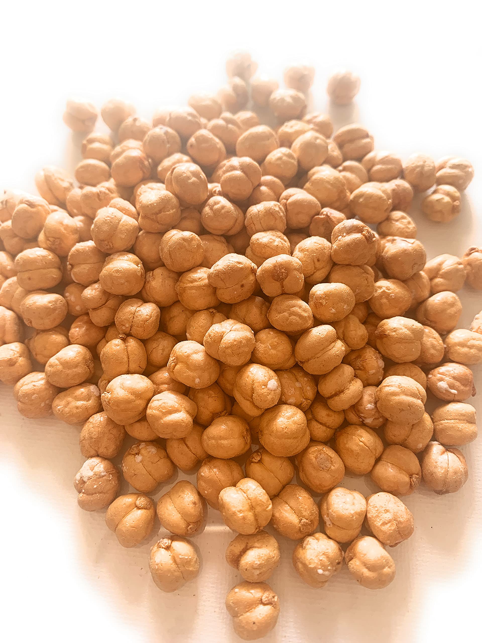 Roasted Chickpeas Snacks - Sea Salt Flavor 16oz | Gluten Free, Vegan, Dairy Free, High Plant-Based Protein | Healthy Crunchy Snack for Office, Gym & Road Trips