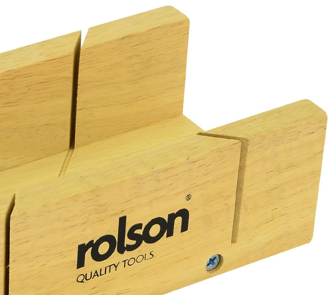 Premium 230mm Wooden Miter Box for Precision Woodworking - Perfect for DIY Projects, Carpentry, and Home Renovations
