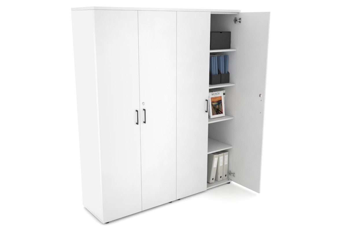 Large Storage Cabinet with Wide Doors - 62.9