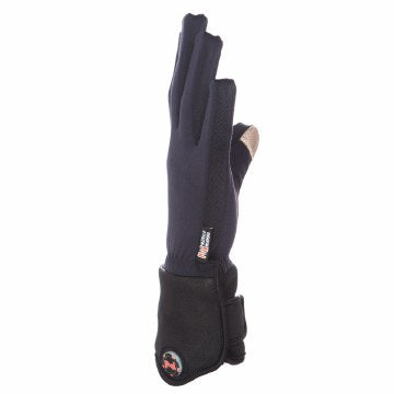 12V Heated Glove Liners for Men & Women - Black Electric Warming Gloves for Winter, Outdoor Activities & Cold Weather - USB Rechargeable & Battery Powered