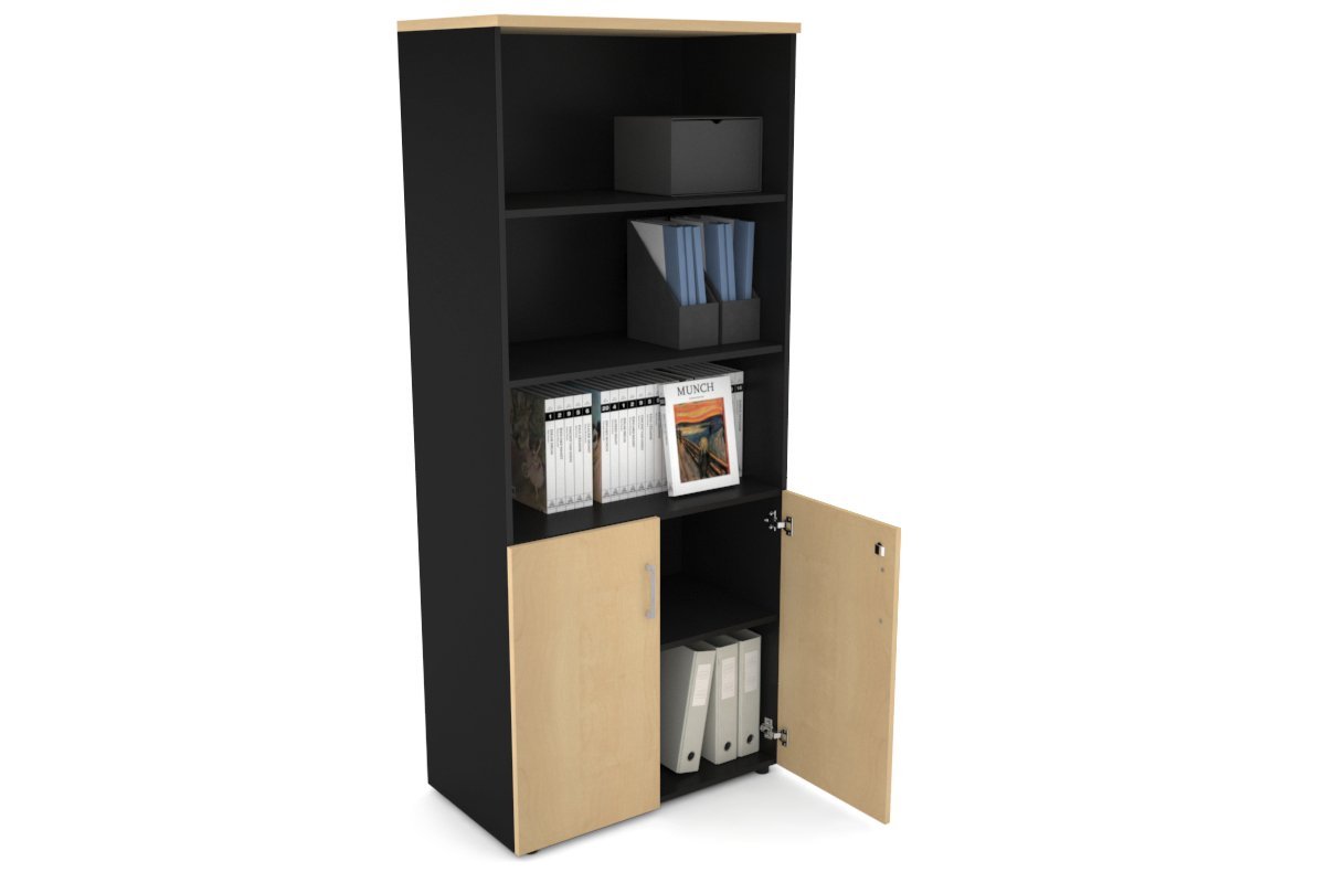 Large Storage Cabinet with Small Doors - 800W x 1870H x 450D - Perfect for Uniform Organization in Schools, Offices & Retail Stores