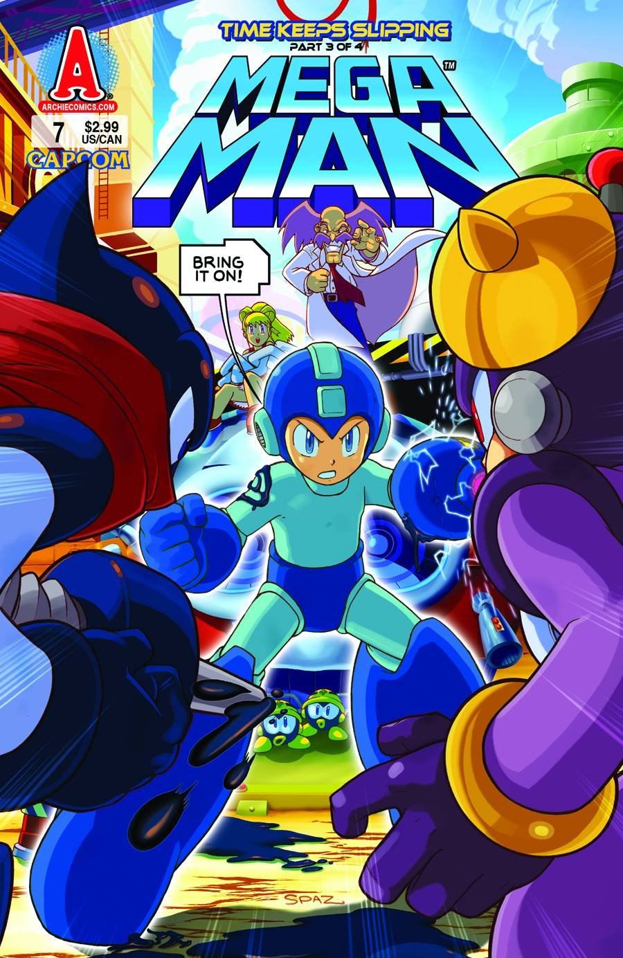 Mega Man #7 Comic Book - 2012 Archie Comics Edition | Collectible Action-Packed Graphic Novel for Fans & Collectors | Perfect for Reading, Display, and Gifting