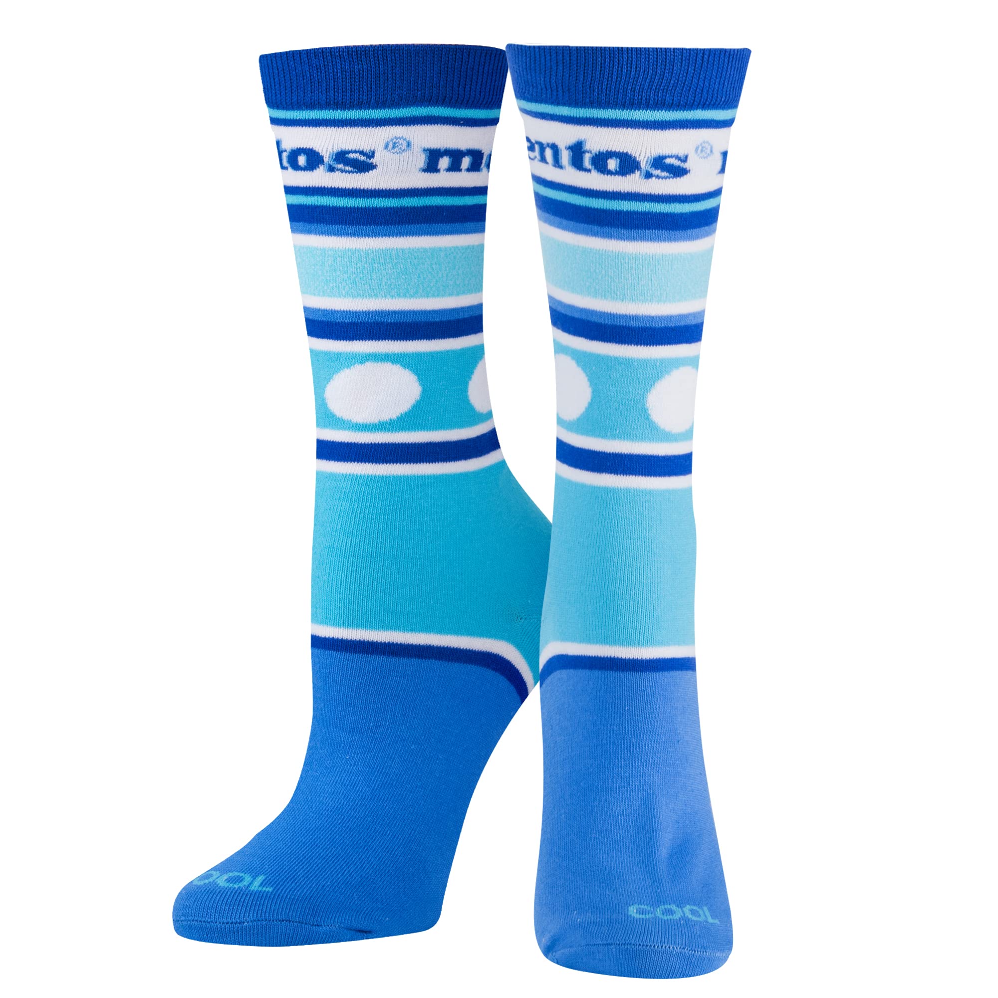 Funny Graphic Print Women's Crew Length Striped Socks - Cool & Comfortable for Casual Wear, Gifts, and Everyday Use