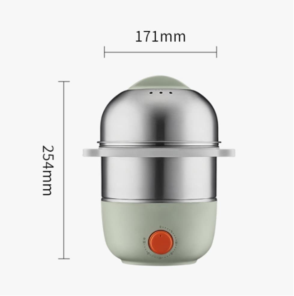 Automatic Egg Cooker & Steamer - 304 Stainless Steel, Low Power Breakfast Maker for Home, Dorm & Office - Easy to Clean & Safe - Perfect for Quick Breakfasts, Meal Prep & Healthy Cooking