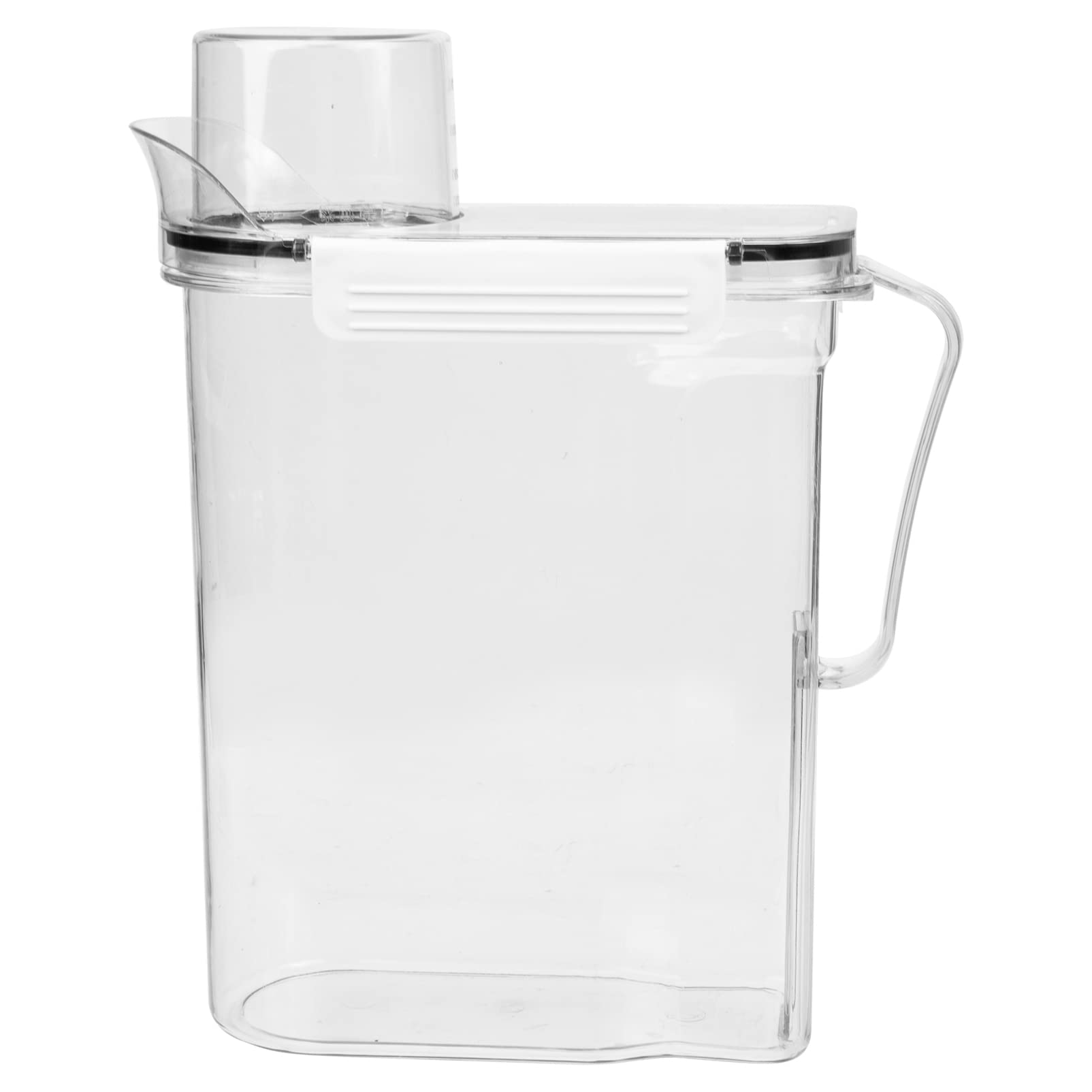 Refillable Laundry Detergent Bucket with Lid - Cabilock Powder Detergent Storage Container for Guest Bathroom & Laundry Room Essentials | Space-Saving Organizer for Homes & Apartments