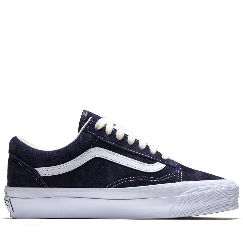 Vans Old Skool 36 LX Pig Suede Skate Shoes - Classic Black & White Sneakers for Men & Women | Perfect for Skateboarding, Streetwear Fashion & Casual Everyday Wear