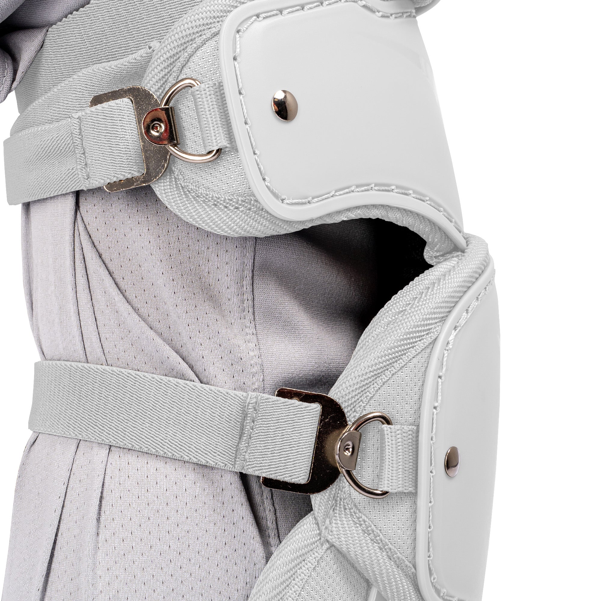 FORCE3 XS3® PRO ELITE Baseball Catcher Leg Guards - Adult Size | Lightweight Protective Gear for PitchCom® System | Perfect for MLB, College & Youth Games