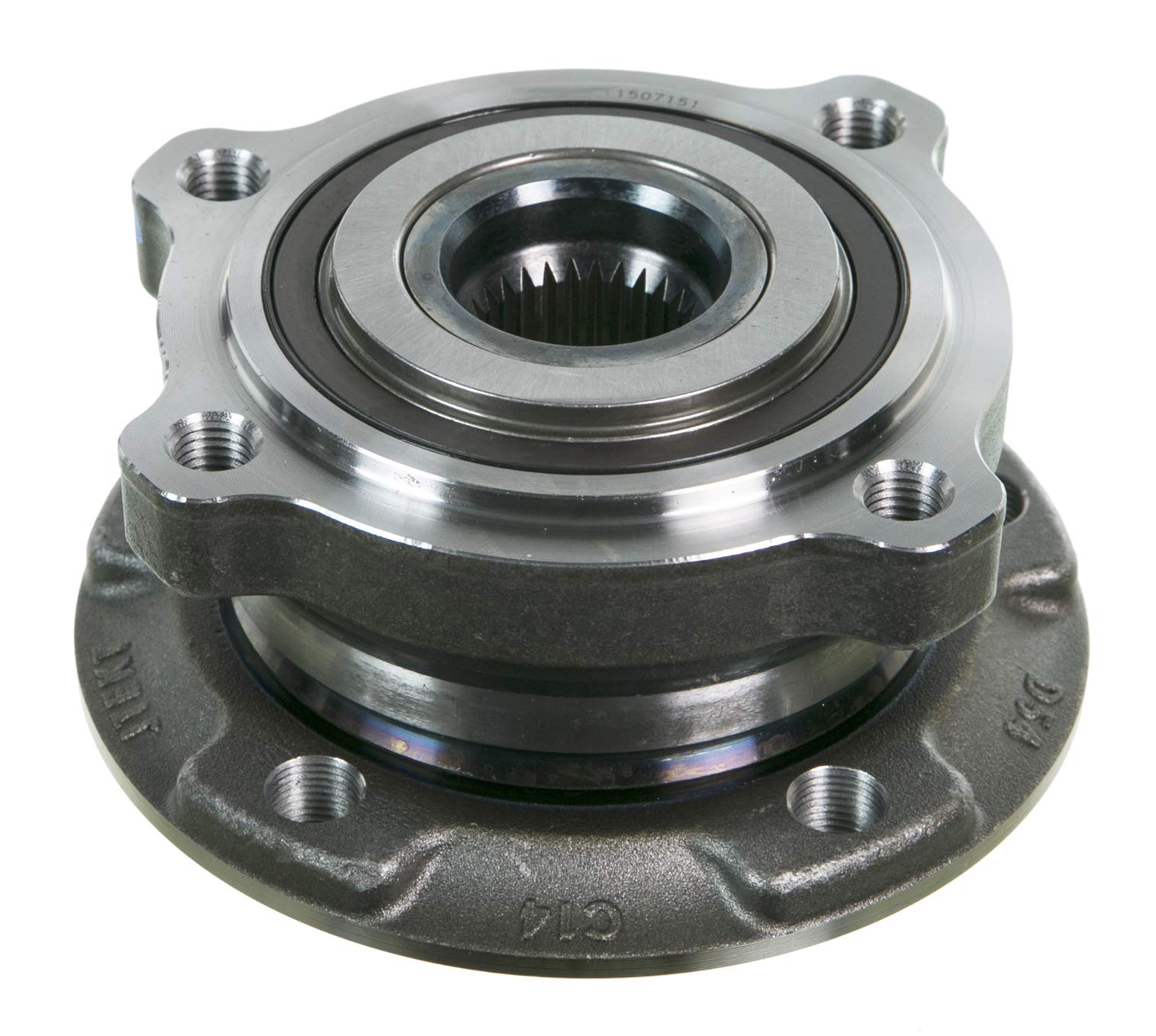 MOOG 513312 Wheel Bearing and Hub Assembly Replacement for BMW X5 XDrive35i XDrive50i 2007-2013 - Durable Front or Rear Wheel Hub Bearing Kit for Smooth Ride & Enhanced Safety