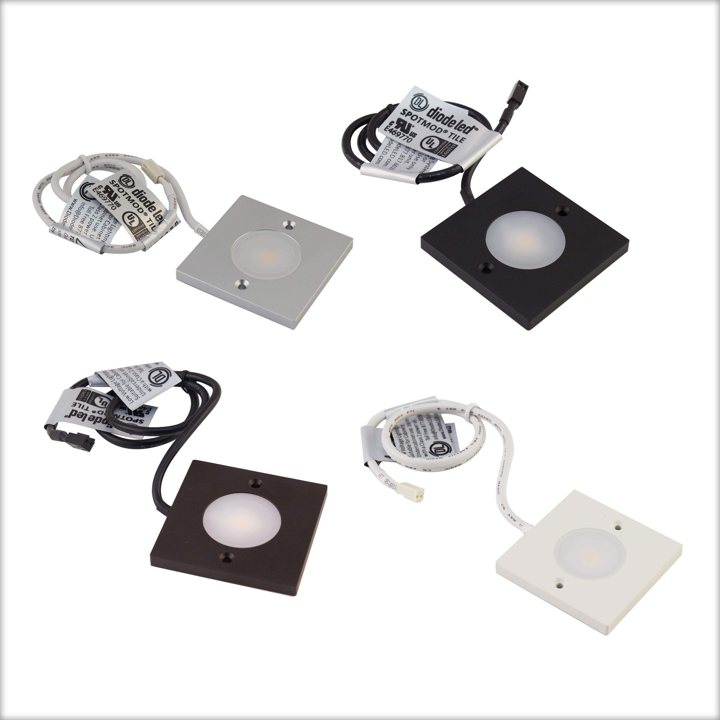 SPOTMOD Tile LED Fixture - 5000K Cool White Light - Energy Efficient LED Panel for Office, Kitchen & Commercial Spaces