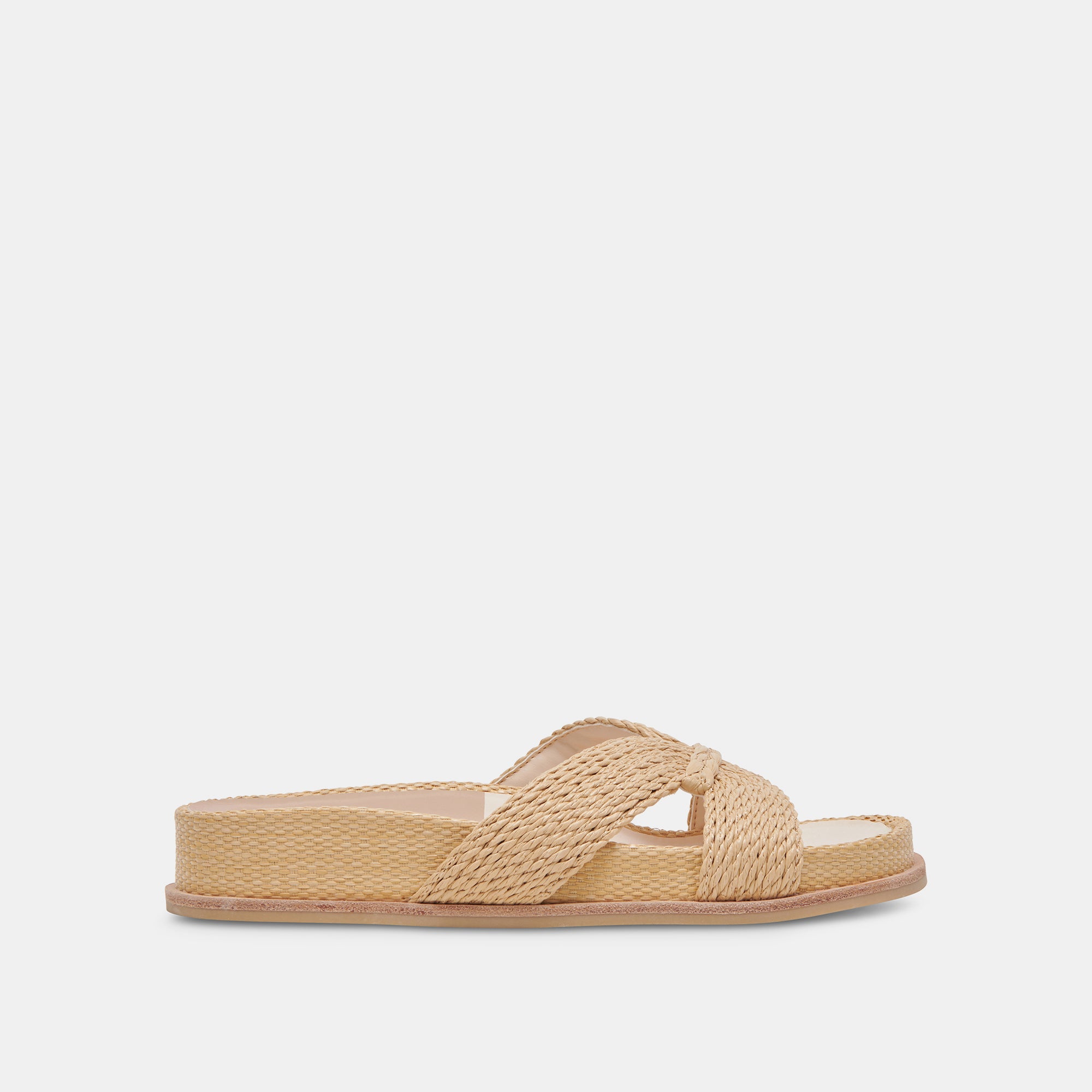 SELDA Women's Lightweight Natural Raffia Sandals - Comfortable Beach & Summer Walking Shoes for Outdoor Vacations