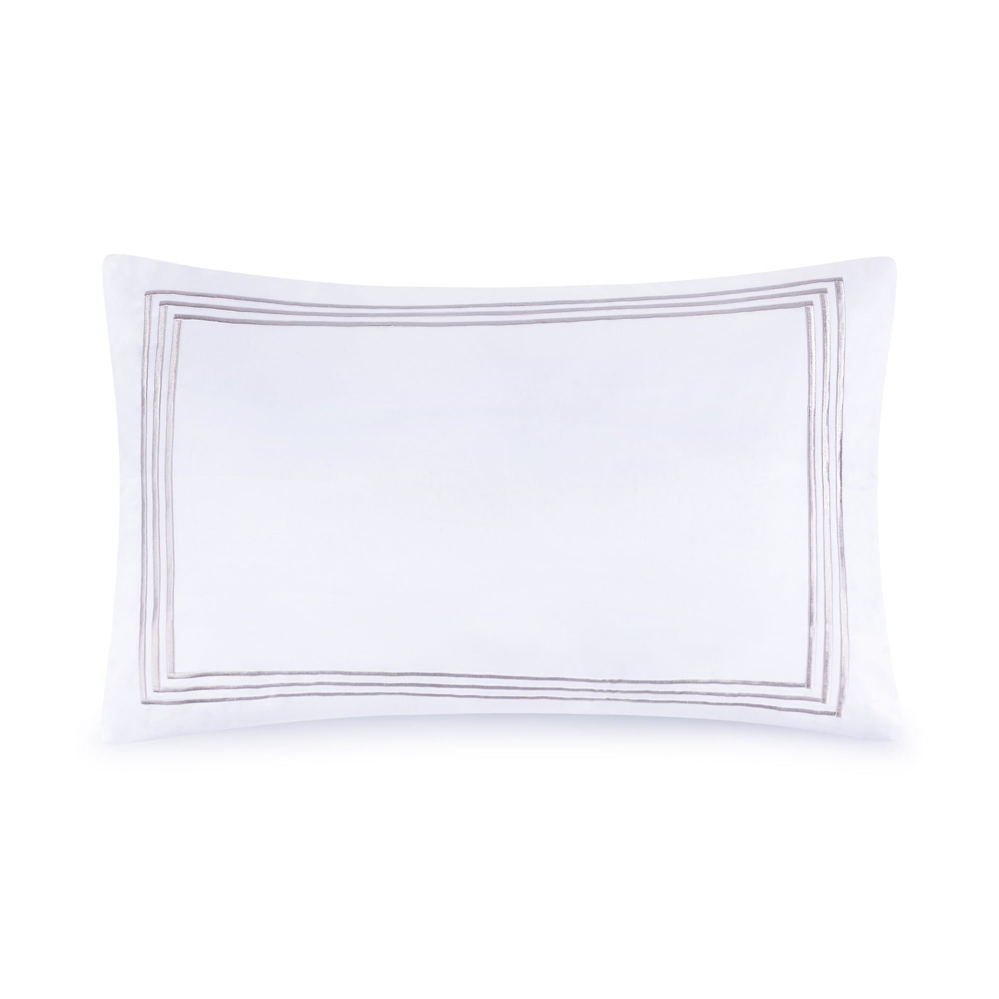 Luxury Aura Home Hotel Boudoir Pillow Sham - Elegant Decorative Pillow Cover for Bedroom Decor, Sofa, Living Room & Guest Room Styling