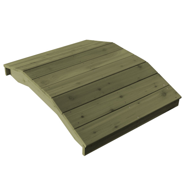 Standard Wooden Plank Bridge - Durable & Sturdy for Garden, Pond, or Landscape Decoration | Perfect for DIY Backyard Projects & Outdoor Decor