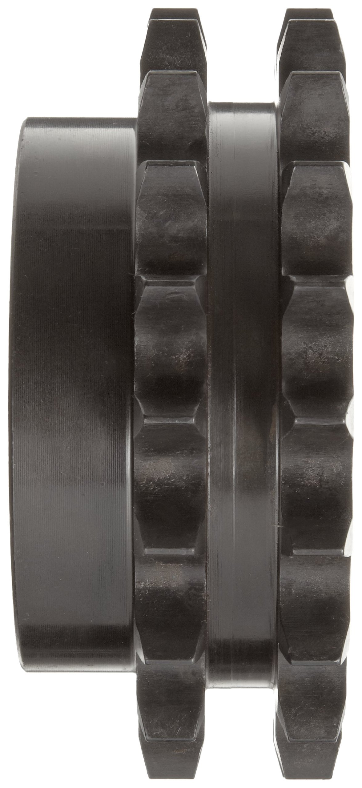Martin Roller Chain Sprocket - Hardened Teeth B Hub Double Strand 60 Chain Size 0.75