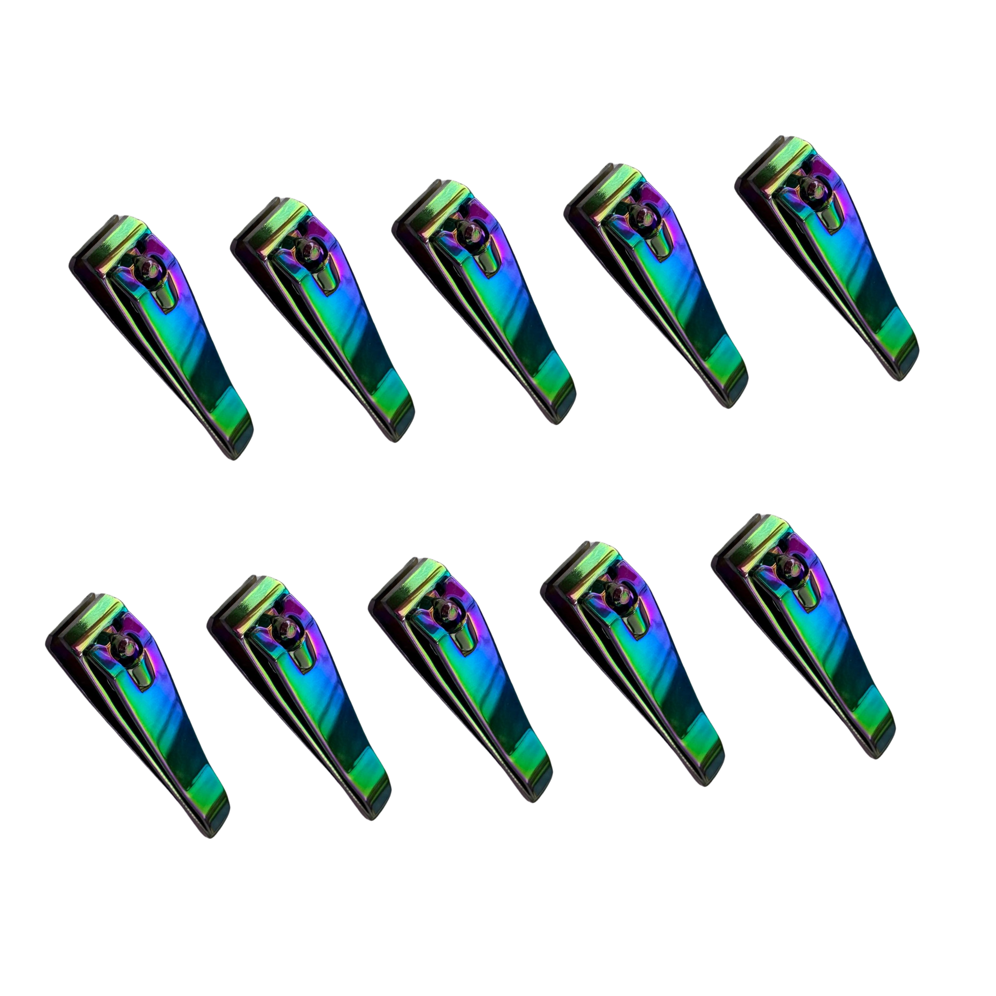 Body Toolz Rainbow Titanium Straight Edge Hair Clippers - Professional Barber Trimmer for Men & Women, Fade & Line Up Haircuts at Home or Salon