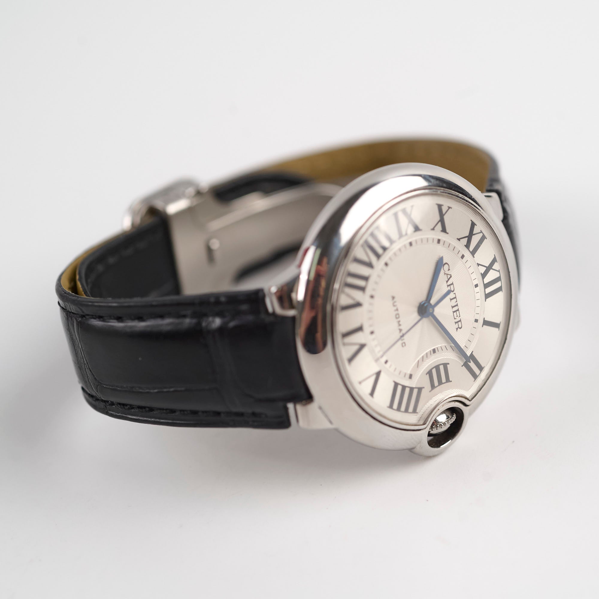 Cartier Ballon Bleu de Cartier 36mm Stainless Steel Watch W69017Z4 - Luxury Timepiece for Women, Elegant Dress Watch for Business & Formal Occasions