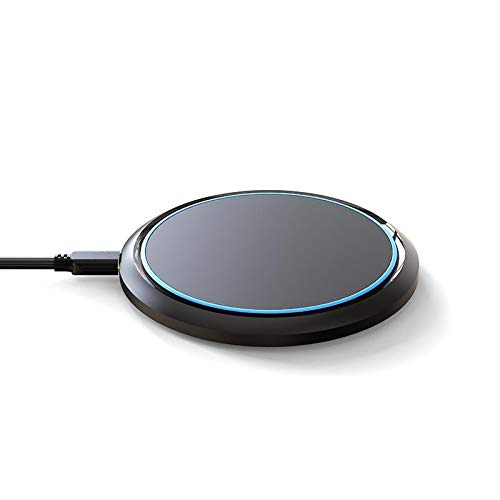 BoxWave SwiftCharge 15W Qi Wireless Charger Compatible with Blackview BV9800 Pro - Fast Circular Desktop Charger with QC3.0 Support | Perfect for Home, Office & Travel Charging