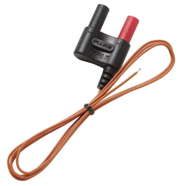 Fluke 80BK-A Integrated Digital Multimeter Temperature Probe (Model 2747801) - Accurate HVAC, Industrial & Laboratory Temperature Measurements
