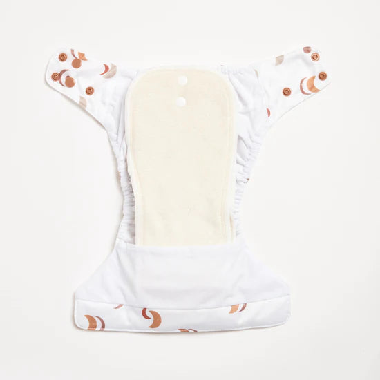 EcoNaps Modern Cloth Diaper | Reusable & Eco-Friendly Baby Nappy | Soft & Absorbent for Newborns & Toddlers | Perfect for Daycare, Travel & Home Use