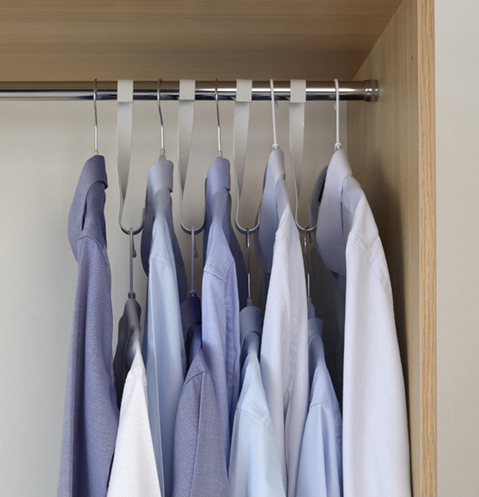 3-Pack Space Saving Closet Hooks - Heavy Duty Hangers for Organizing Clothes, Hats & Accessories - Perfect for Small Spaces, Dorm Rooms & Closet Organization