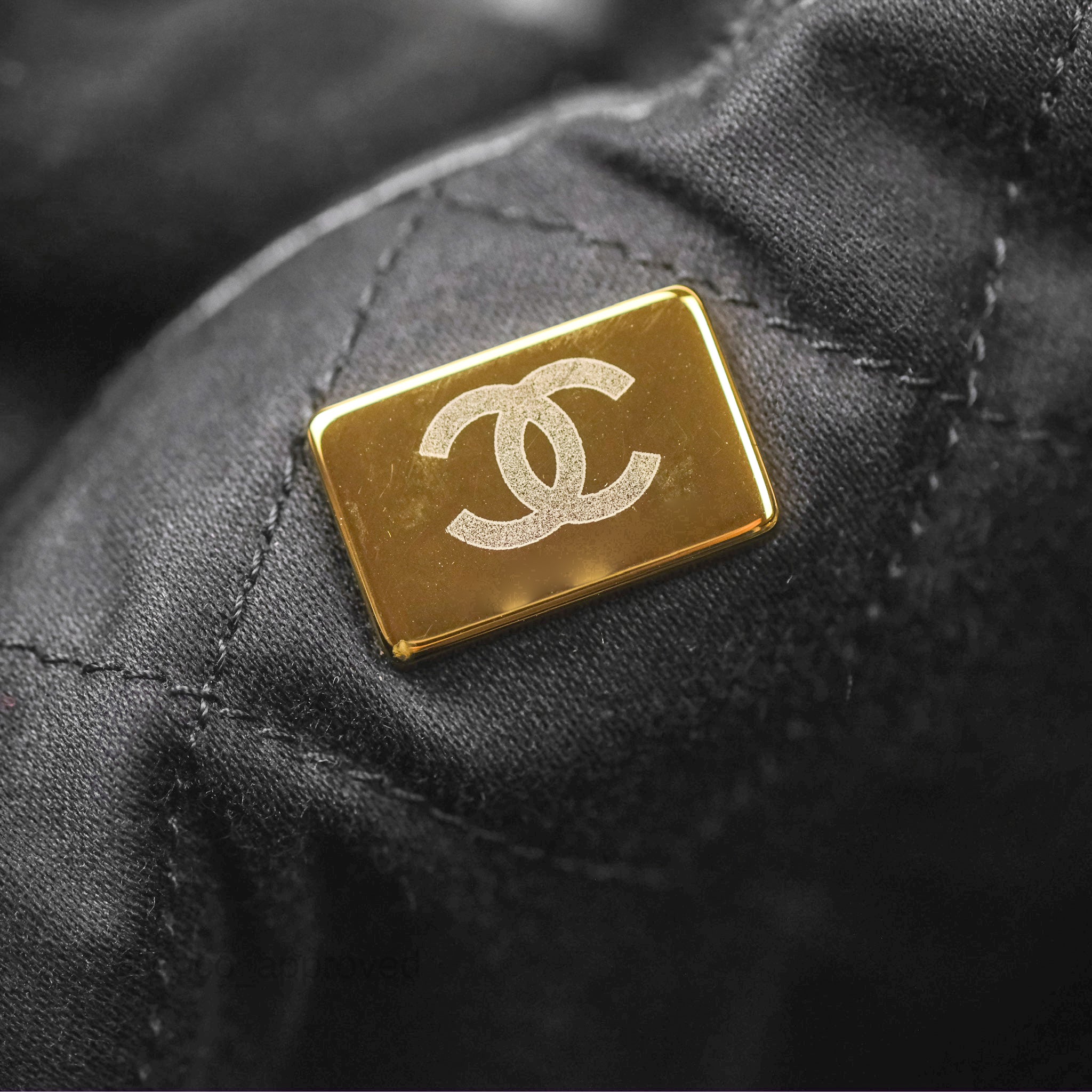 Chanel 22 Small Handbag Black Aged Calfskin Leather with Aged Gold Hardware - Luxury Crossbody Bag for Women, Perfect for Date Night & Evening Events