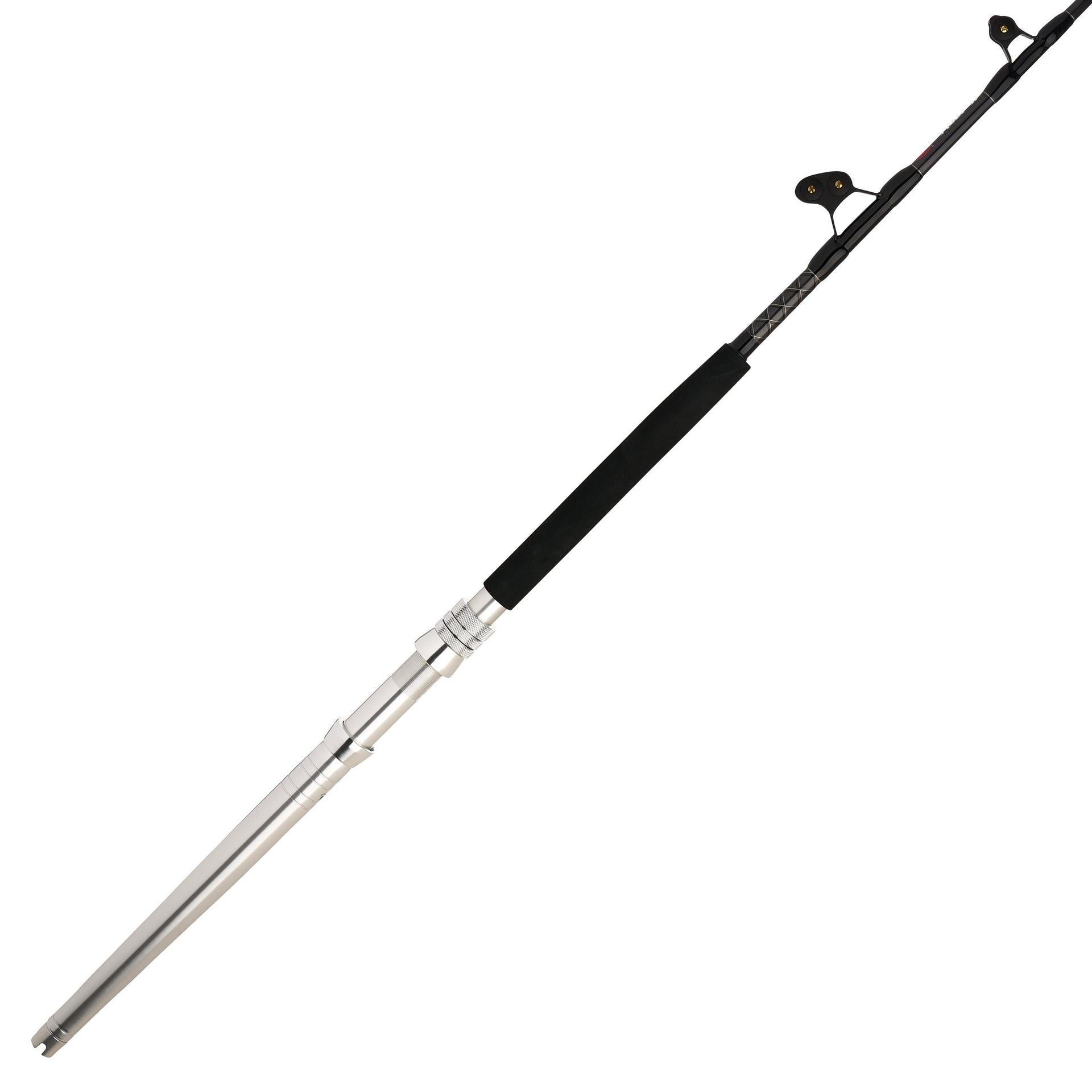 Ally™ II Straight Butt Conventional Boat Rod - Heavy Duty Saltwater Fishing Rod for Offshore & Inshore Angling - Perfect for Trolling, Bottom Fishing & Casting from Boats, Piers & Docks