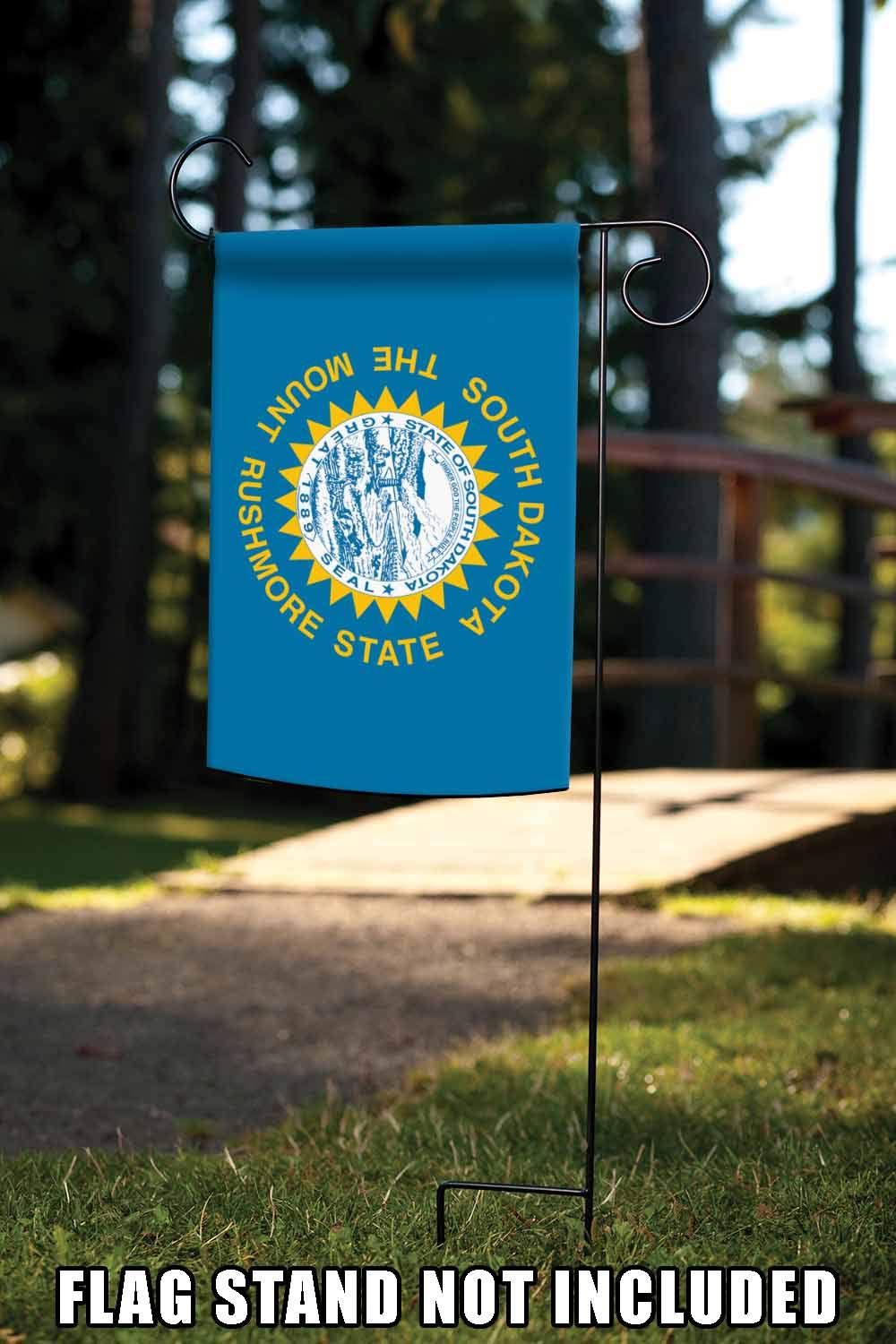 South Dakota State Flag 12.5 x 18 Inch - Toland Home Garden Decorative Outdoor Flag | USA Made | Perfect for Porch, Yard & Garden Decor