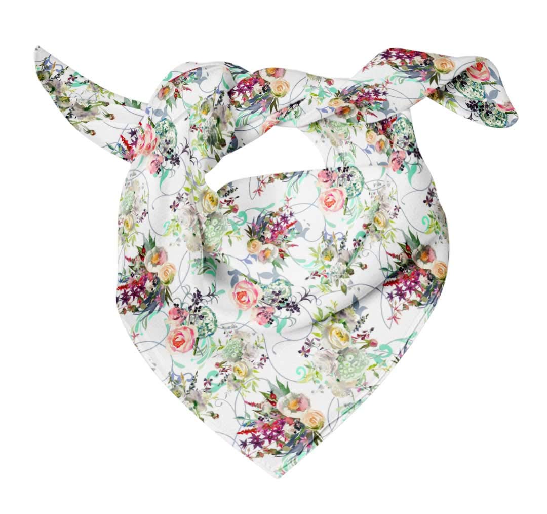 Bimba Printed Pure Silk Scarf for Women - Elegant Hair Wrap, Neck Scarf & Head Bandana - Perfect for Parties, Weddings & Everyday Fashion Accessories