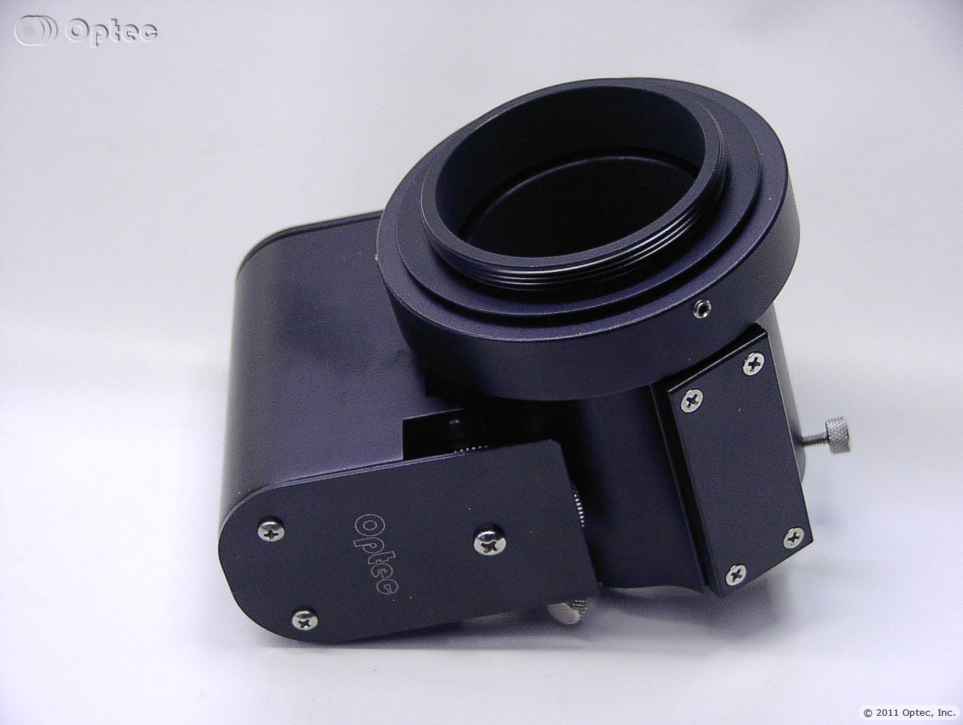 OPTEC 2400 Dovetail to Apogee 2.5x20 TPI Thread Adapter Mount (17962) - Telescope & Camera Accessory for Astronomy & Astrophotography
