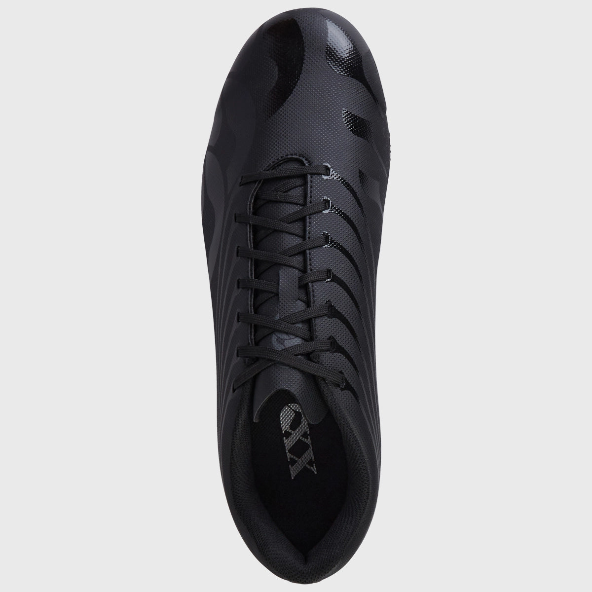 Canterbury Stampede Groundbreak Team SG Rugby Boots for Men - Black/Silver - Perfect for Rugby Matches & Training on Soft Ground