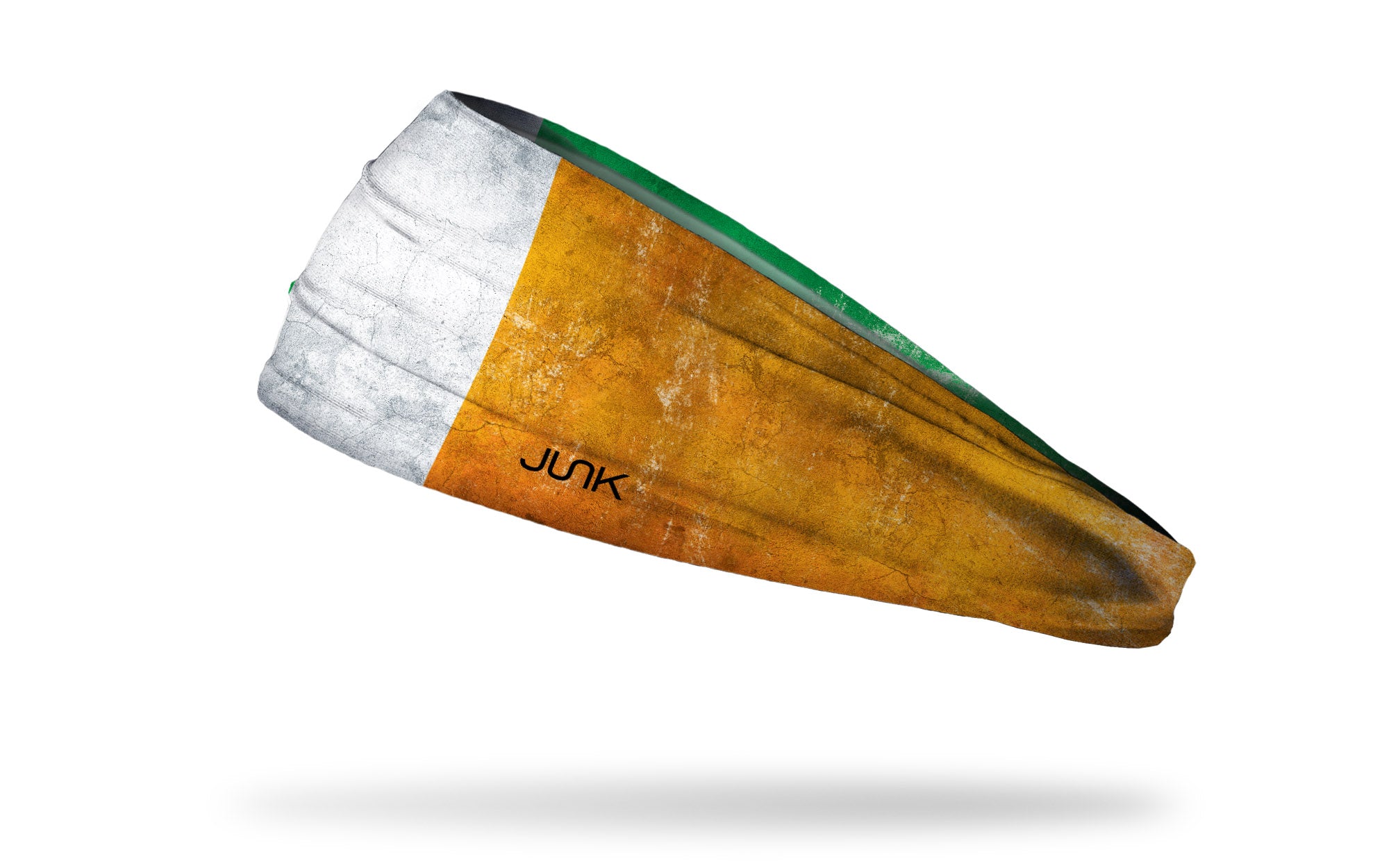 Vintage Ireland Grunge Flag Big Bang Lite Headband - Stylish Unisex Hair Accessory for Concerts, Sports & St. Patrick's Day