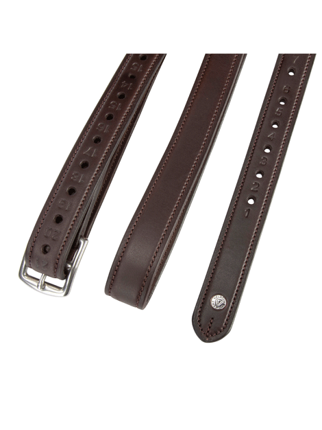 Premium Lusso Non-Stretch Stirrup Leathers for Equestrian Riding - Durable & Comfortable for Dressage, Jumping & Horse Training