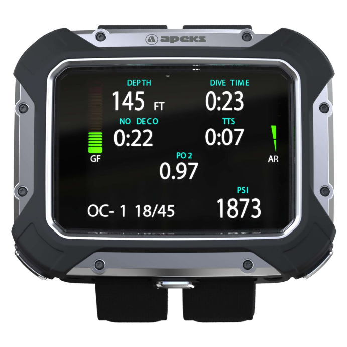 Apeks DSX Dive Computer with Free Transmitter – Professional Scuba Diving Gear for Underwater Exploration & Adventure
