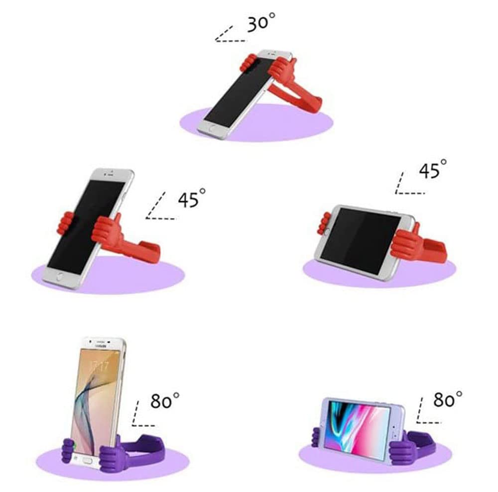 Universal Flexible Phone Stand & Tablet Holder - Adjustable Desk Mount for iPhone, iPad, Samsung & More (Black) | Perfect for Office, Home, Car & Video Calls