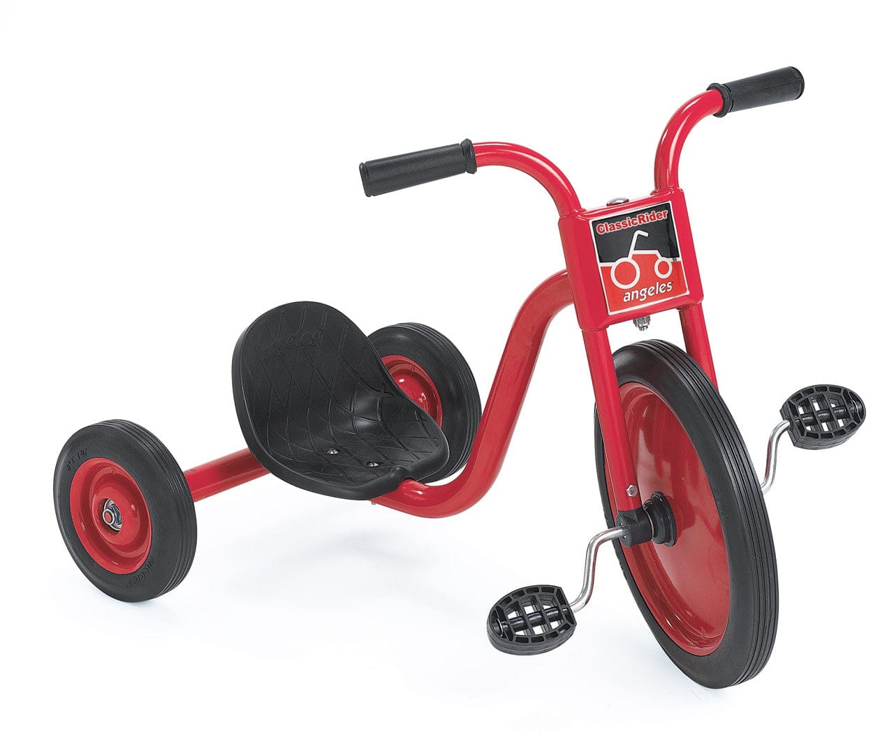 Angeles ClassicRider® Toddler Tricycle for 1-3 Year Olds | Adjustable Seat & Parent Push Handle | Outdoor Ride-On Toy for Boys & Girls | Perfect for Park, Backyard & Sidewalk Play