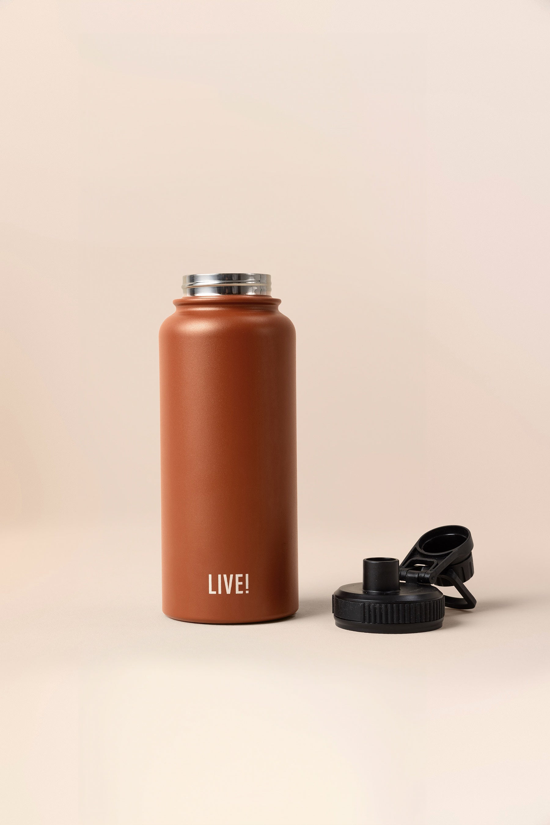 Premium Insulated Thermo Sport Bottle 31.10 oz (920ml) - Leakproof Stainless Steel Water Bottle for Gym, Hiking & Outdoor Activities - Keeps Drinks Cold 24Hrs/Hot 12Hrs