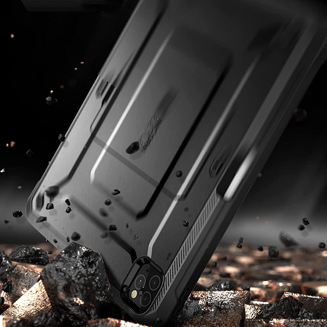 iPad Pro 11 Inch (2021 & 2022) Case - Unicorn Beetle Pro Rugged Protective Cover with Shockproof Design - Perfect for Outdoor, Travel & Work (Black)