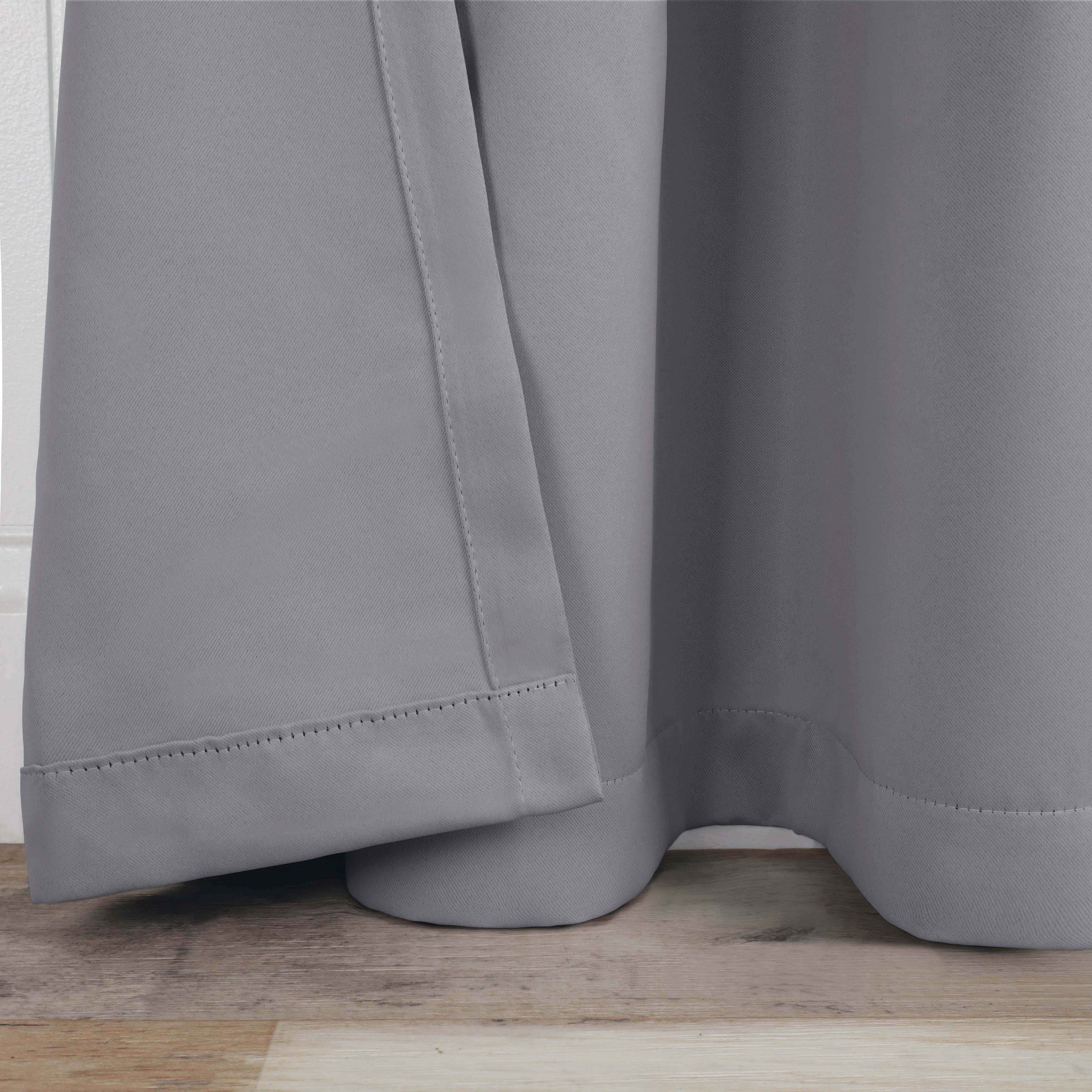Premium Blackout Curtains for Bedroom - Solid Room Darkening Window Drapes with Back Tabs (Set of 2 Panels) - Perfect for Home Theater, Nursery & Light Sleepers