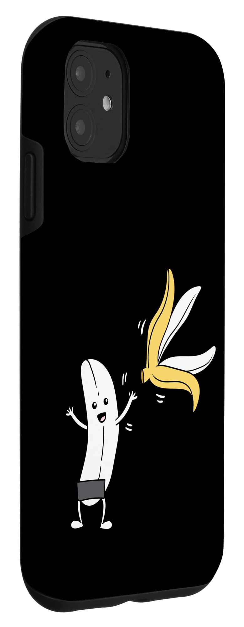 Funny Vegan iPhone 11 Case - Eco-Friendly Plant Based Banana Design - Perfect for Vegetarians & Eco-Conscious Users - Great for Daily Use, Gifts & Environmental Awareness