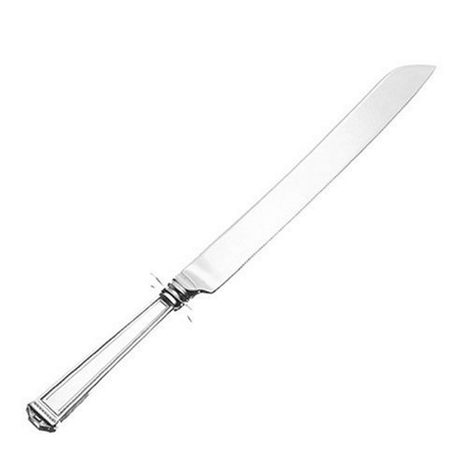 Tuttle la Preference Pantheon Hostess Helper Cake Knife - Stainless Steel Serving Knife for Wedding, Birthday & Party Cakes - Perfect for Dessert Cutting & Cake Serving