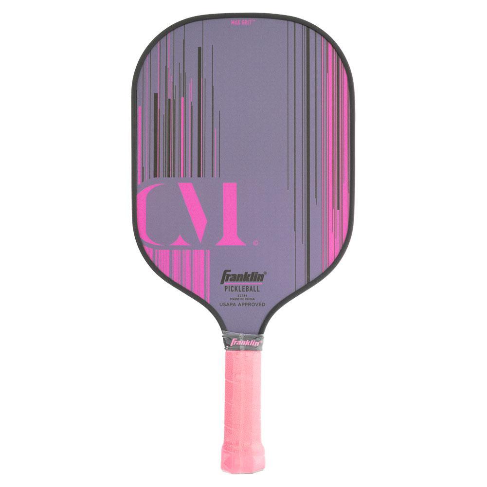 Christine McGrath Signature Pickleball Paddle - Premium Carbon Fiber Face with Cushion Grip - USAPA Approved for Tournament Play - Perfect for Indoor & Outdoor Court Games