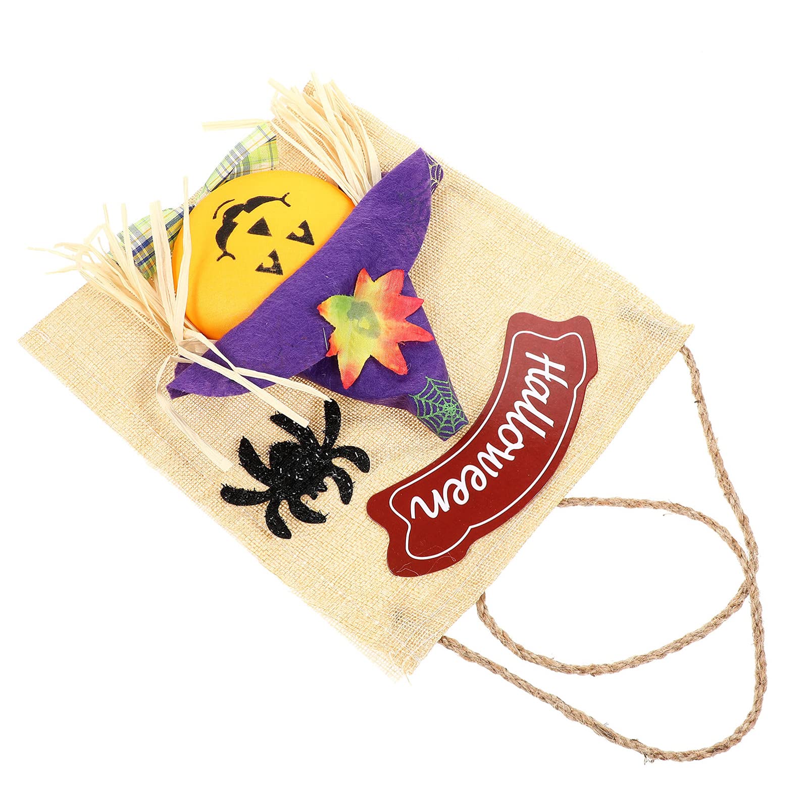BESPORTBLE Halloween Tote Bags - Reusable Trick or Treat Candy Bags for Kids, Halloween Party Favors & Grocery Shopping - Perfect for Trick-or-Treating, Halloween Parties & Everyday Use