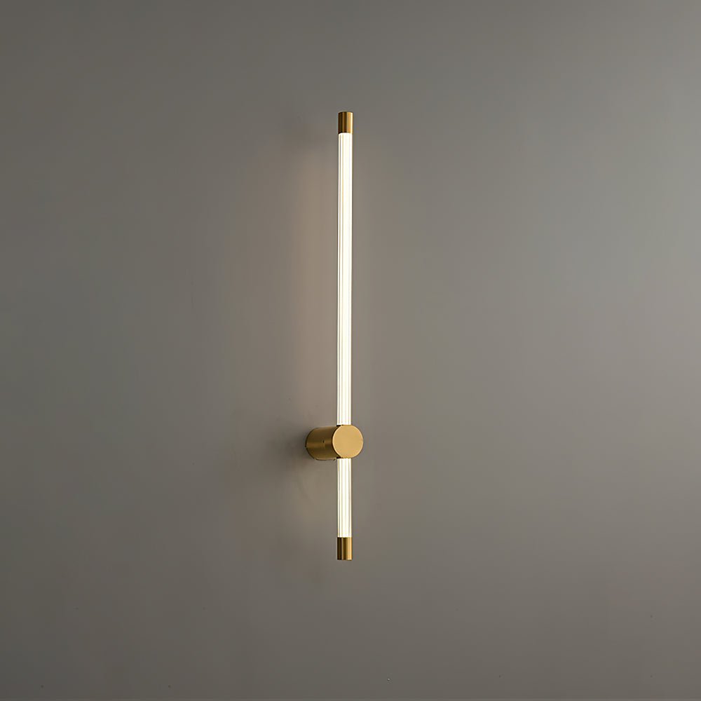 Modern Linear LED Wall Sconce - Energy Efficient Dimmable Lighting Fixture for Bedroom, Living Room & Hallway - Sleek Contemporary Design with Warm White Light