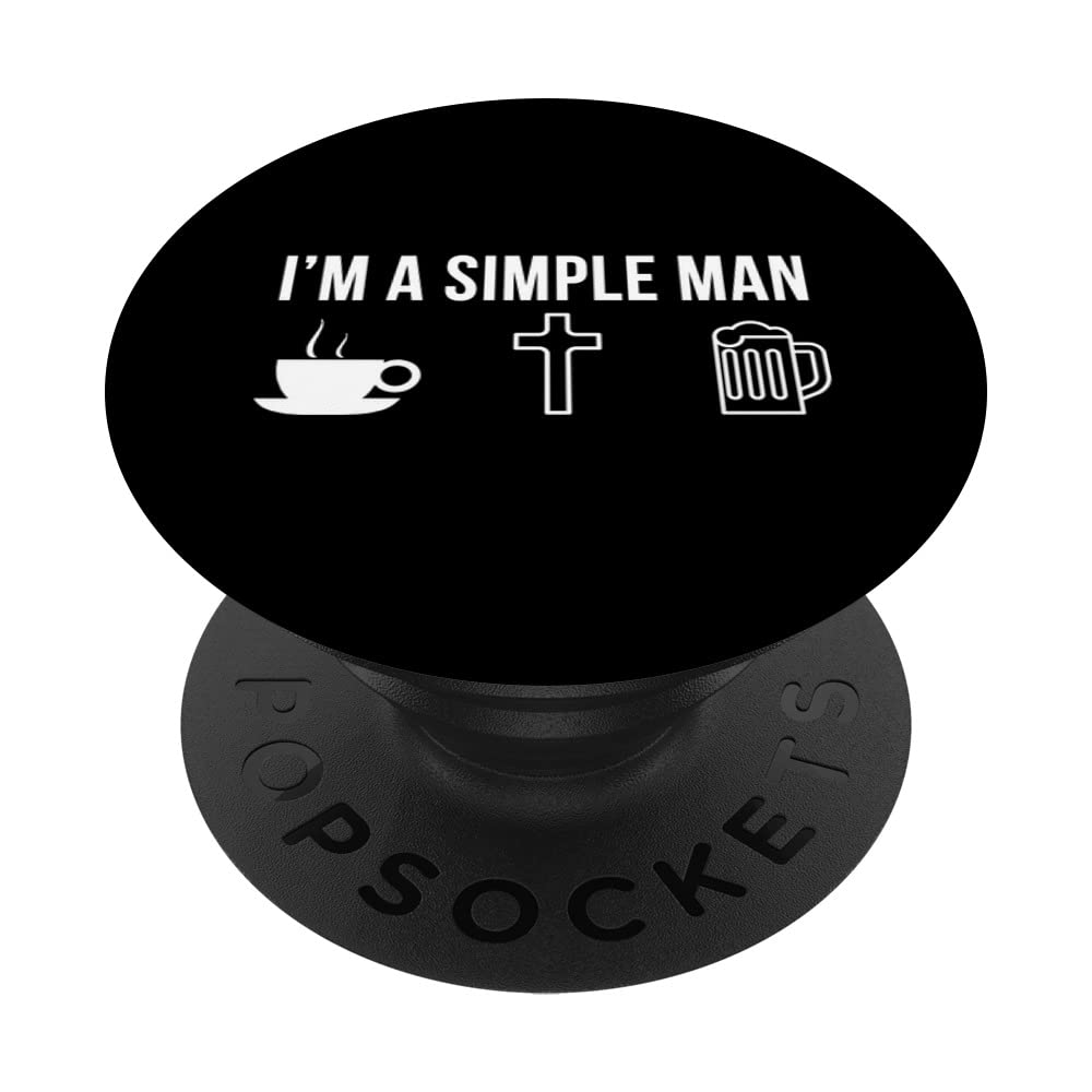 Funny Christian PopSockets - Swappable PopGrip for Phone & Tablet - Perfect Gift for Religious Men - Bible Verse Phone Accessory for Daily Use & Church